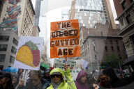 “No Kings Day” Protest In New York City