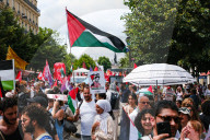 Inter-union Demonstration For Gaza