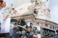 Inter-union Demonstration For Gaza