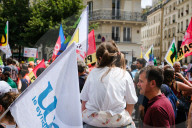 Inter-union Demonstration For Gaza