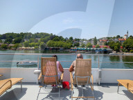 Cruise On Lake During Summer