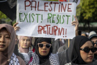 Long March For Palestine In Indonesia