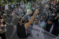 Long March For Palestine In Indonesia