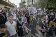 Long March For Palestine In Indonesia