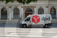 DPD Delivery Van In Vienna