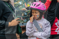 Global March To Gaza Solidarity Rally In Bandung