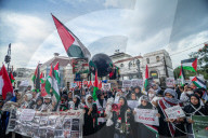 Global March To Gaza Solidarity Rally In Bandung