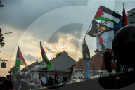 Global March To Gaza Solidarity Rally In Bandung