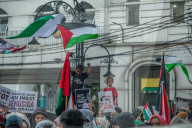 Global March To Gaza Solidarity Rally In Bandung