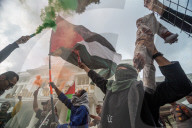 Global March To Gaza Solidarity Rally In Bandung