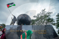 Global March To Gaza Solidarity Rally In Bandung