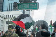 Global March To Gaza Solidarity Rally In Bandung