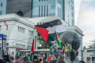 Global March To Gaza Solidarity Rally In Bandung
