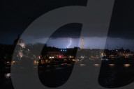 Violent Thunderstorms In Paris