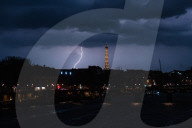 Violent Thunderstorms In Paris