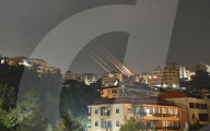 Iranian Missiles Facing Off Against Israeli Interceptors Over Beirut