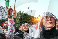 Tunis Protest Erupts After Eastern Libyan Authorities Halt Gaza-Bound Aid Convoy At Sirte Gate