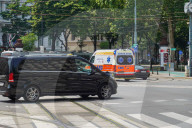 SMD Ambulance On Urban Emergency Duty In Vienna