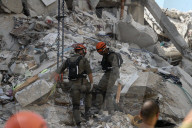 Building in Bat Yam Damaged by Ballistic Missile Shot From Iran
