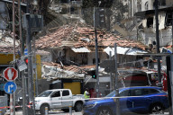 Building in Bat Yam Damaged by Ballistic Missile Shot From Iran
