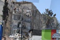 Building in Bat Yam Damaged by Ballistic Missile Shot From Iran