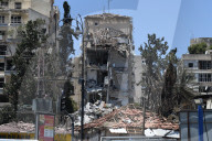 Building in Bat Yam Damaged by Ballistic Missile Shot From Iran