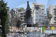 Building in Bat Yam Damaged by Ballistic Missile Shot From Iran