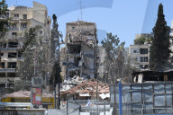 Building in Bat Yam Damaged by Ballistic Missile Shot From Iran