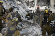 Building in Bat Yam Damaged by Ballistic Missile Shot From Iran