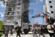 Building in Bat Yam Damaged by Ballistic Missile Shot From Iran