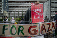 Global March To Gaza Solidarity Rally In Bandung