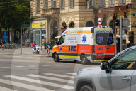 SMD Ambulance On Urban Emergency Duty In Vienna
