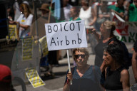 Anti Tourism Demonstration In Barcelona