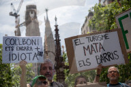 Anti Tourism Demonstration In Barcelona