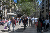 Daily Life In Barcelona, Spain