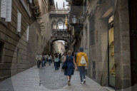 Daily Life In Barcelona, Spain