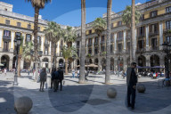 Daily Life In Barcelona, Spain