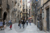 Daily Life In Barcelona, Spain