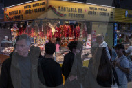 Daily Life In Barcelona, Spain