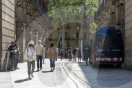 Daily Life In Barcelona, Spain