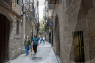 Daily Life In Barcelona, Spain