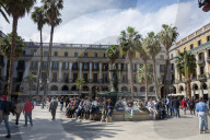Daily Life In Barcelona, Spain