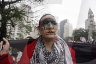 Thousands Join Sao Paulo Rally As Part Of The Global Day Of Action For Gaza