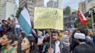 Thousands Join Sao Paulo Rally As Part Of The Global Day Of Action For Gaza