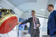 The Chief Secretary to the Treasury Darren Jones visits aerospace engineering specialists Leonardo in Edinburgh