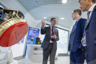 The Chief Secretary to the Treasury Darren Jones visits aerospace engineering specialists Leonardo in Edinburgh