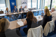The Chief Secretary to the Treasury Darren Jones meets with stakeholders from the Business Representatives Organisations in Scotland