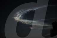 Explosions Viewed In The Sky Of Northern Egypt (Israel-Iran Conflict)