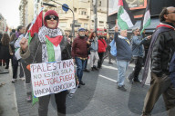 World March For Gaza In Buenos Aires, Argentina