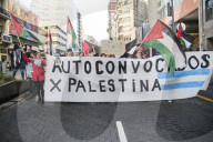 World March For Gaza In Buenos Aires, Argentina